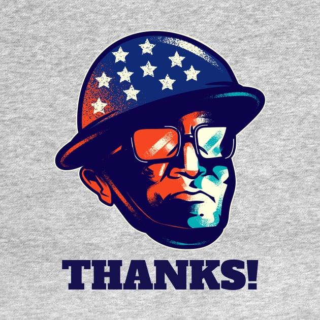 Veterans Day thanks by CasualTeesOfFashion